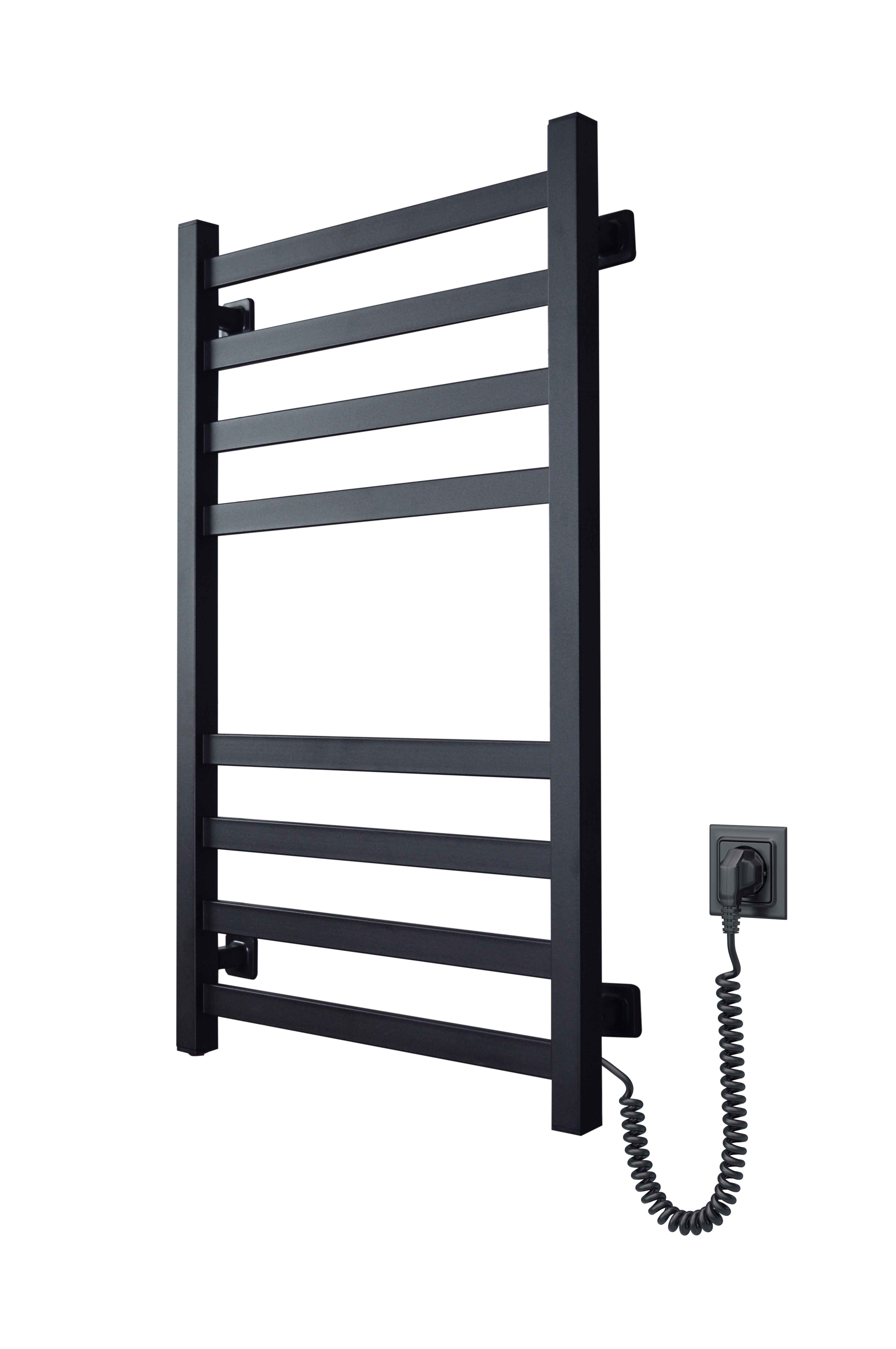 Полотенцесушитель электрический Domingo Axis 480x800 шнур справа Черный муар (12-274050-4880)