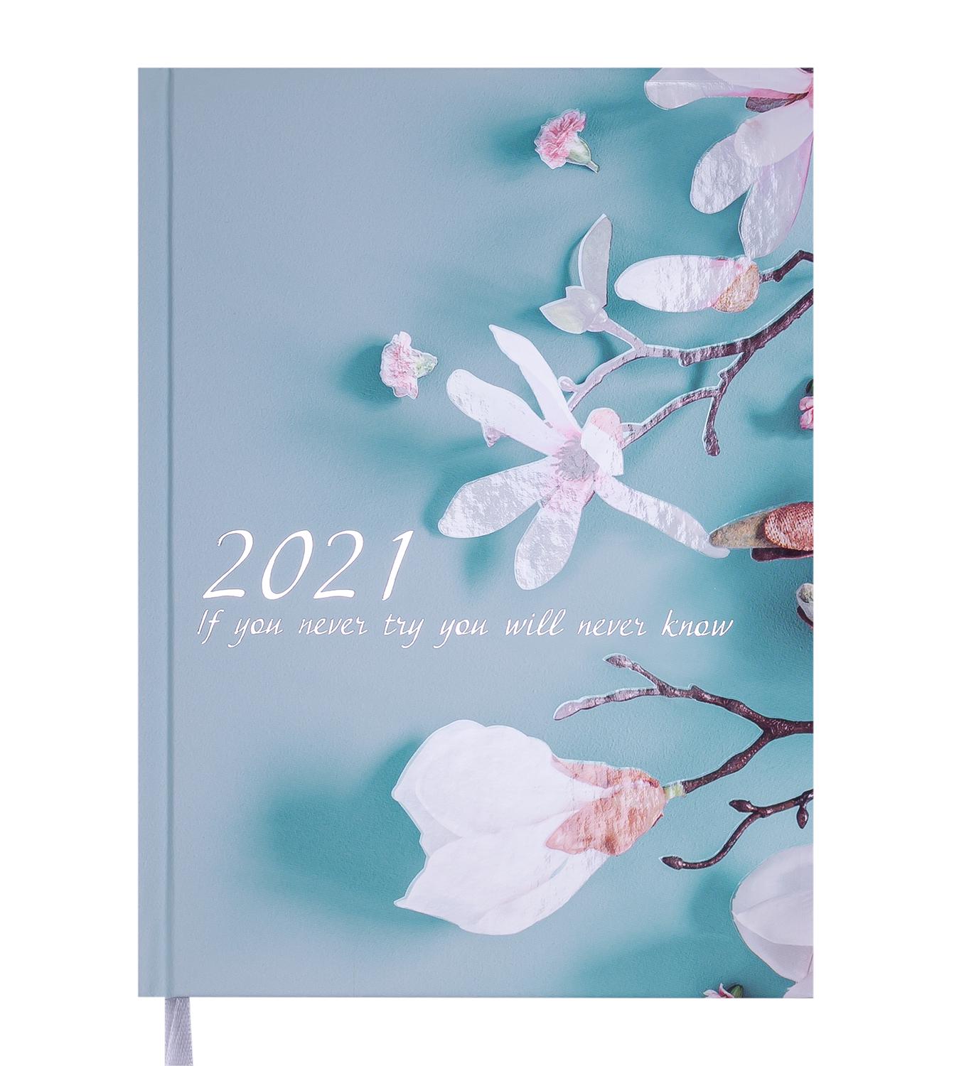 Дневник датированный Buromax Spoleto A5 336 страниц Бирюзовый (BM.2168-06)