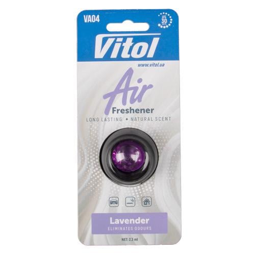Ароматизатор для авто Vitol Air Lavender на дефлектор (23194257)