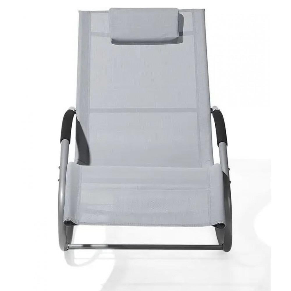 Шезлонг Bonro BG-01 Cерый (42400534_sike_NM) - фото 6 Шезлонг Bonro BG-01 Cерый (42400534_sike_NM) - фото 6