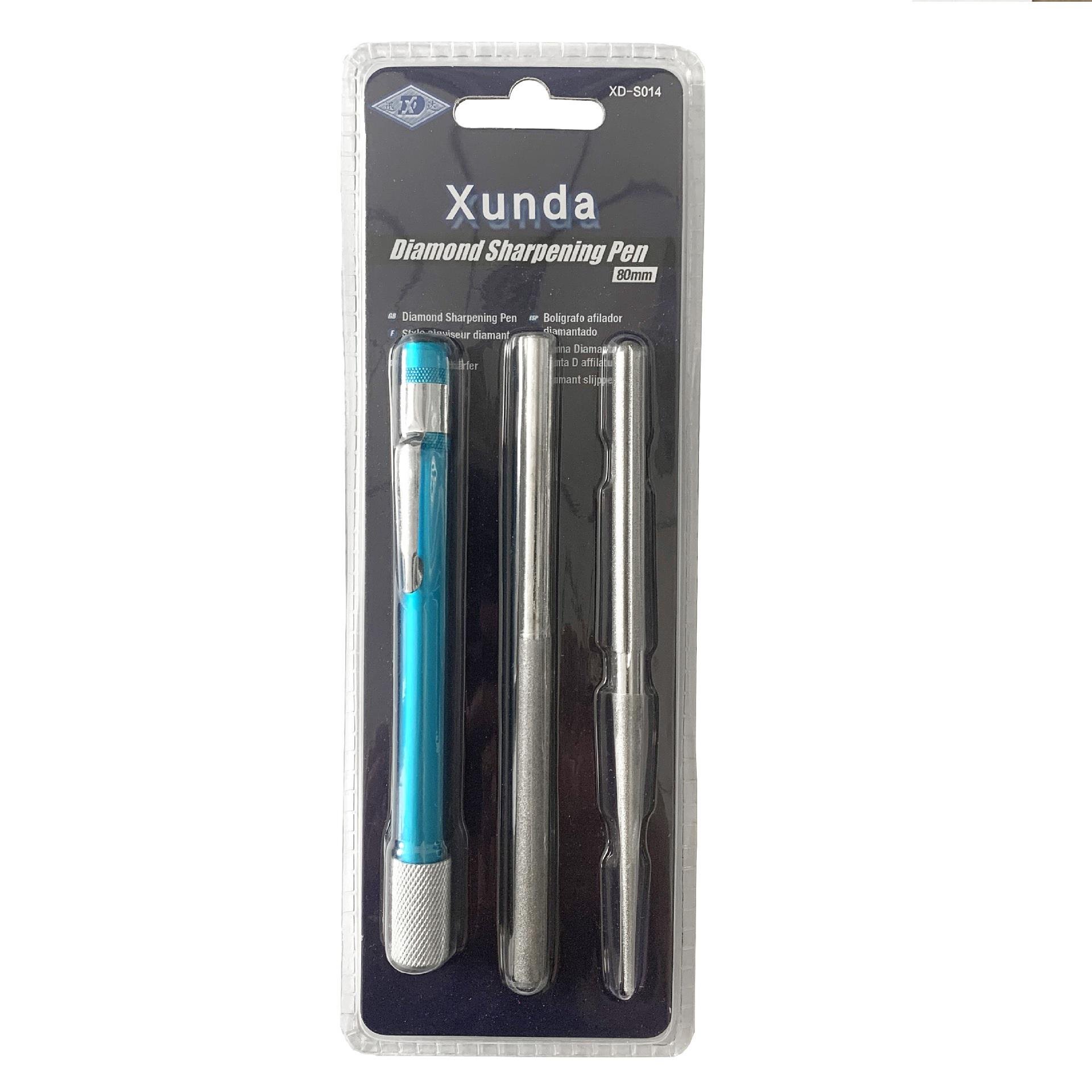 Точилка для ножей/ножниц/крючков карманная алмазная 2 стержня Синий (430/1) - фото 1 Точилка для ножей/ножниц/крючков карманная алмазная 2 стержня Синий (430/1) - фото 1