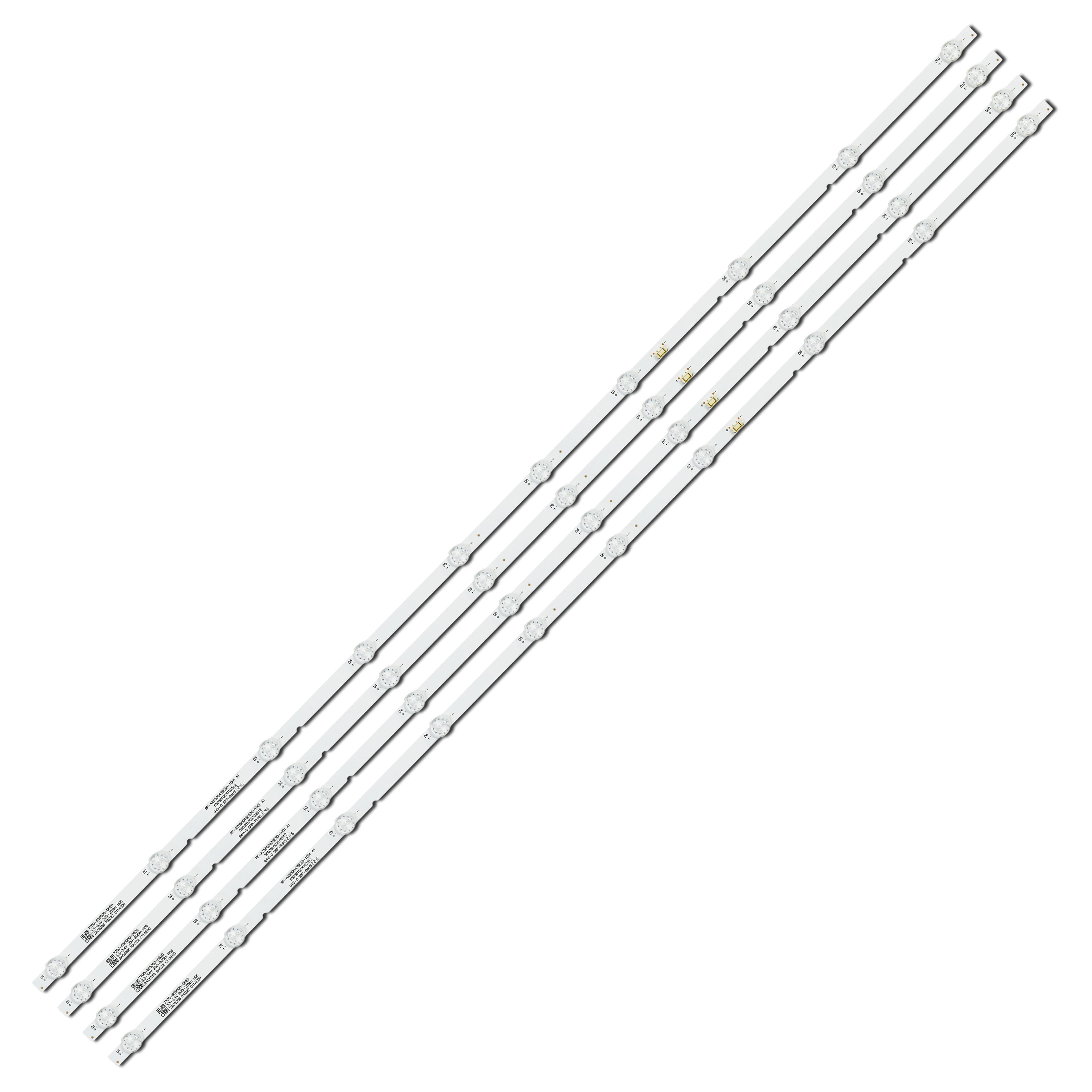 Комплект LED подсветки для TV RF-AZ550043SE30-1001 7700-655000-D620 55D3B10CX102512 55" 4 шт. (ART-15094)