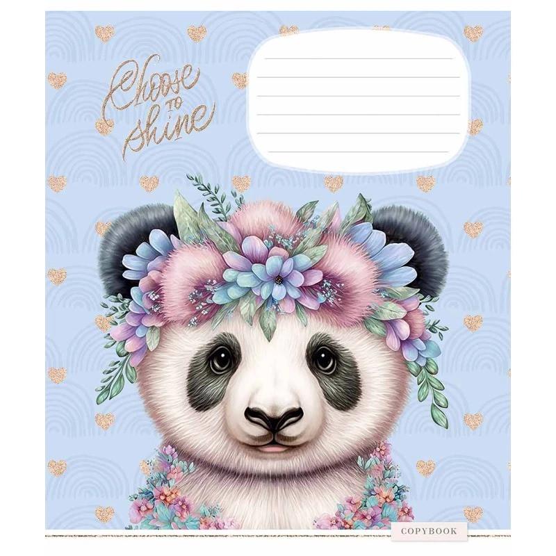 Шкільний зошит Shiny friends 012-3244L-4 в лінію 12 аркушів (RLT43178)