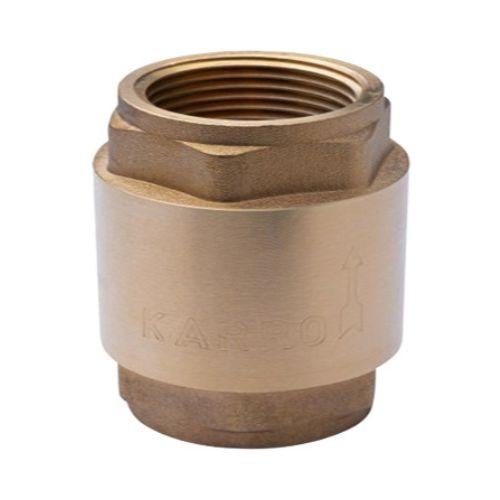 Обратный клапан Karro KR6120 1 1/2" ВВ с латунным штоком