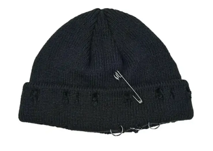 Шапка бени с кольцами One size Черный (30231151) - фото 3 Шапка бени с кольцами One size Черный (30231151) - фото 3