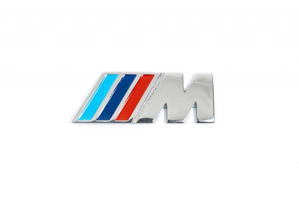 Надпись М 84 мм на 32 мм Davs Auto для BMW 3 серия E-46 1998-2006 гг. нержавеющая сталь Хром