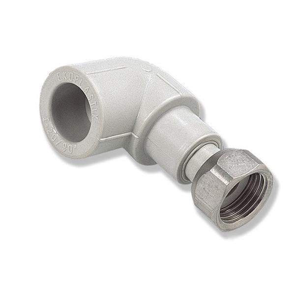 Коліно з НГ PPR Ekoplastik SKOM02020X 20 мм 1/2" (42950)