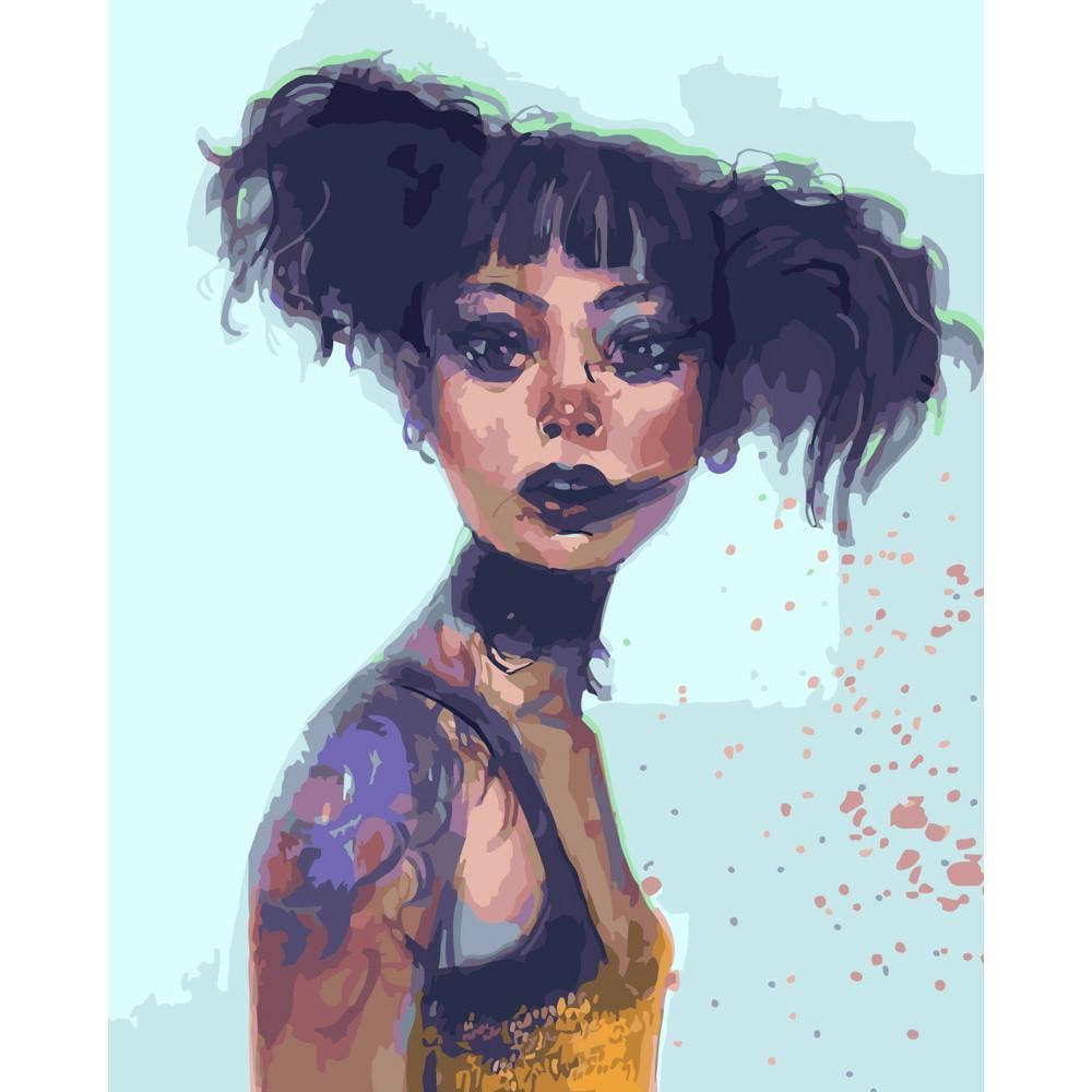 Картина за номерами Strateg Преміум Відчай 40х50 см (GS343)