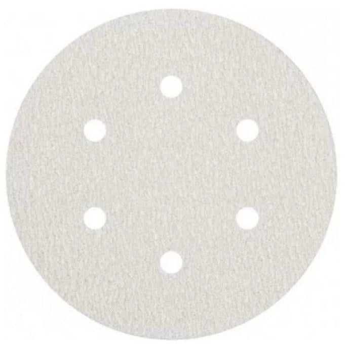 Лист шлифовальный бумажный Klingspor PS33BK 150 мм 6 отверстий P180 (21382)