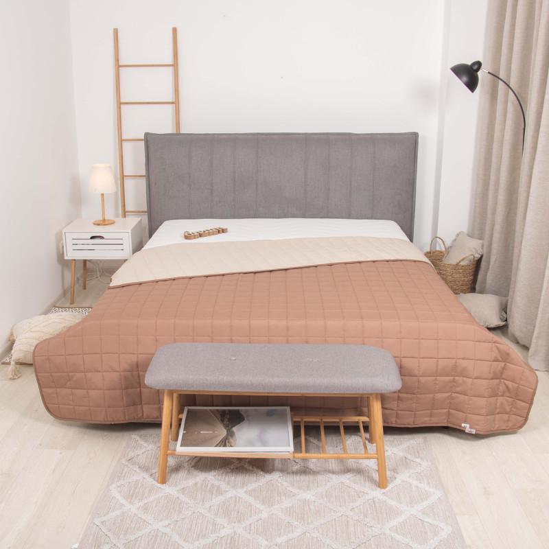 Одеяло Viluta Дуэт облегченное 200x220 см евро Капучино (26433868) - фото 1 Одеяло Viluta Дуэт облегченное 200x220 см евро Капучино (26433868) - фото 1