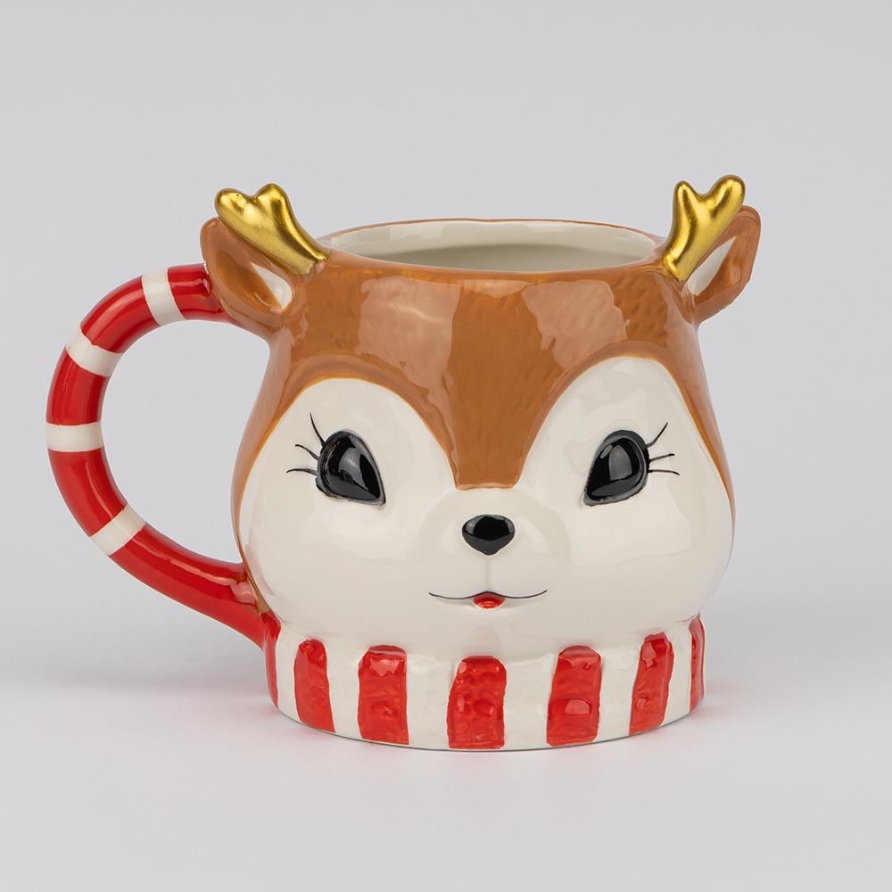 Кружка Рождественский олененок 500 мл (6036-007)