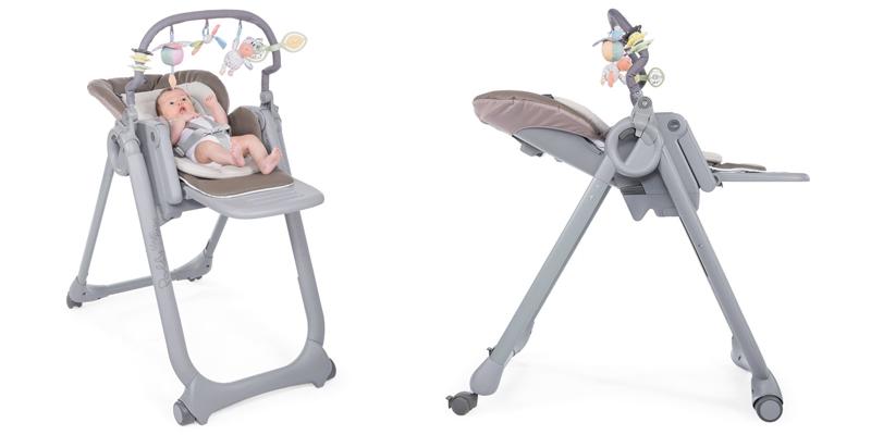 Стільчик для годування Chicco Polly Magic Relax Сірий (143197) - фото 5