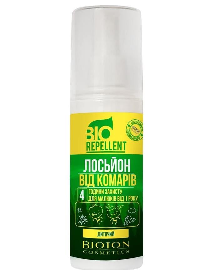 Лосьон от комаров детский Bioton Cosmetics Bio Repellent 4 часа защиты 100 мл (17680)