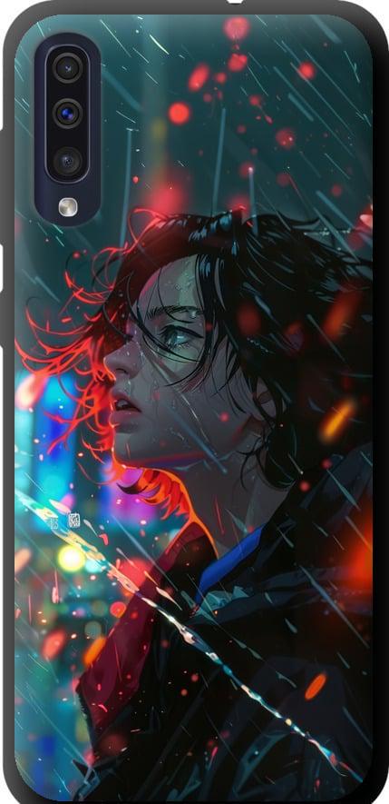 Чехол на Samsung Galaxy A50 2019 A505F Ночные огни (6096b-1668-42517)