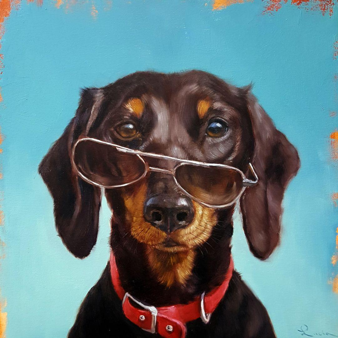 Картина за номерами Brushme Пан Pancho Lucia Heffernan 40x40 см (3112773833)