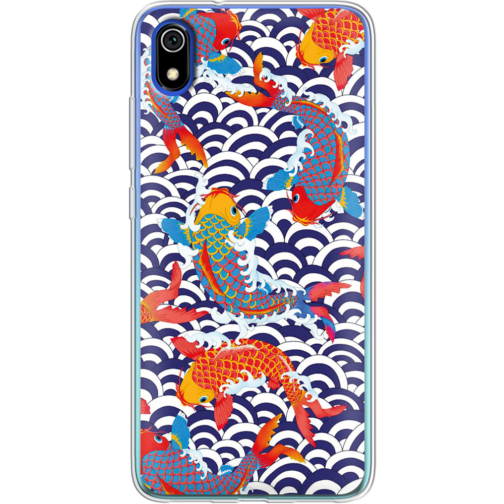Чохол Boxface Xiaomi Redmi 7A Koi Fish Прозорий силікон (37400-up2477-37400)