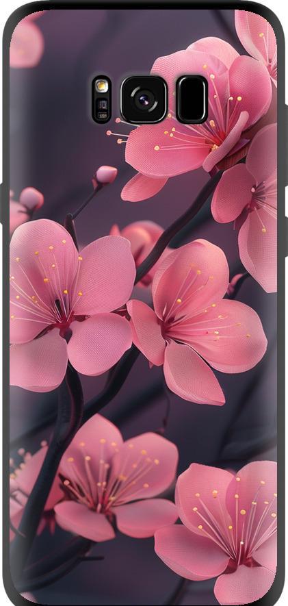 Чехол на Samsung Galaxy S8 Пурпурная сакура (6075b-829-42517) Чехол на Samsung Galaxy S8 Пурпурная сакура (6075b-829-42517)