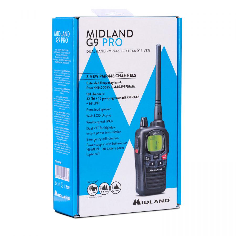 Рація портативна Midland G9 PRO - фото 3