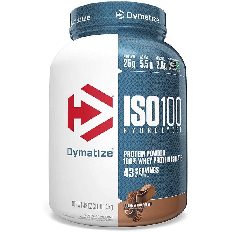 Протеин Dymatize ISO-100 1,4 кг Изысканный шоколад (1017V7683)