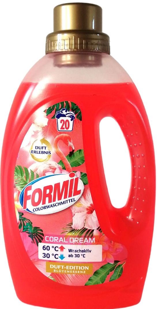 Гель для стирки Formil Color Coral Dream 1,1 л 20 циклов стирки - фото 1