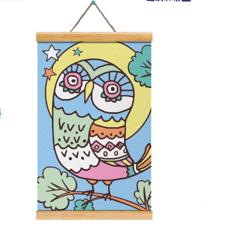 Картина по номерам мечта сови (M 6098 RU)
