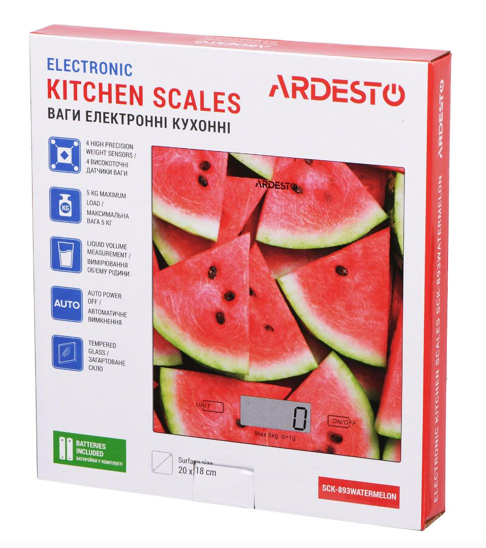 Ваги кухонні Ardesto SCK-893 Watermelon EU (0203) - фото 5