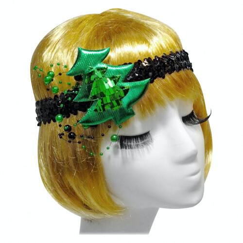 Резинка на голову елка SETA Decor 17-999GR