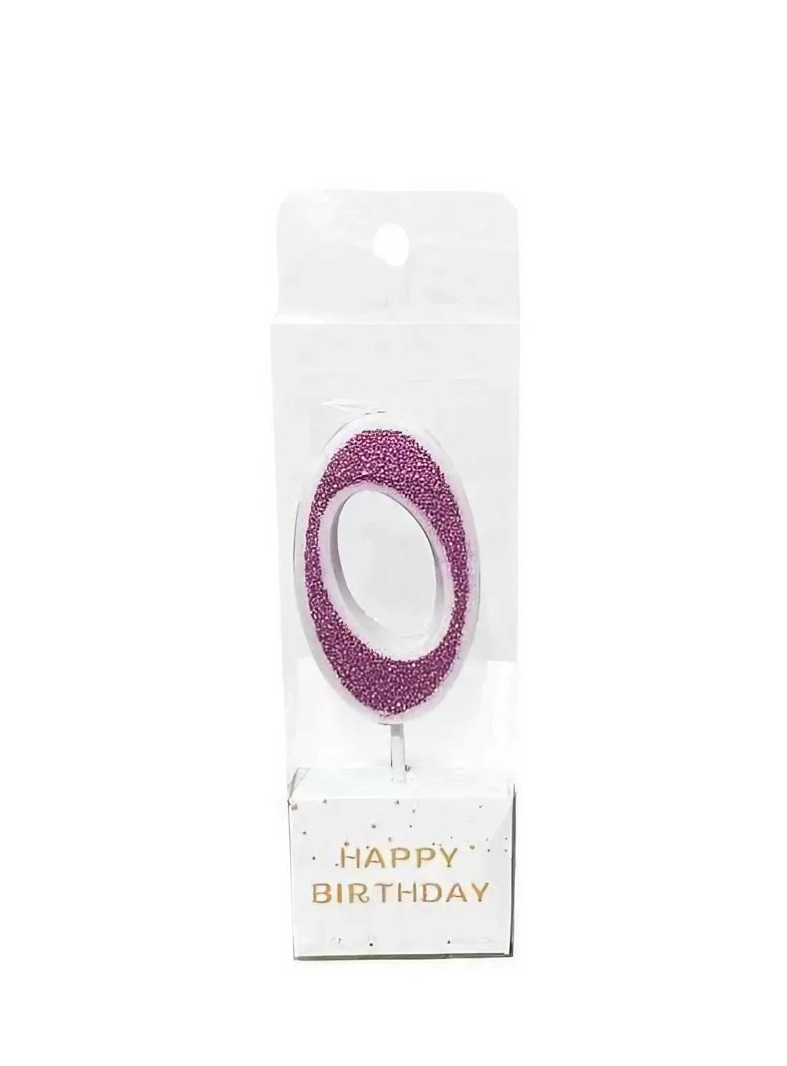 Свічка Stenson R90001 Цифра 0 (14070008)