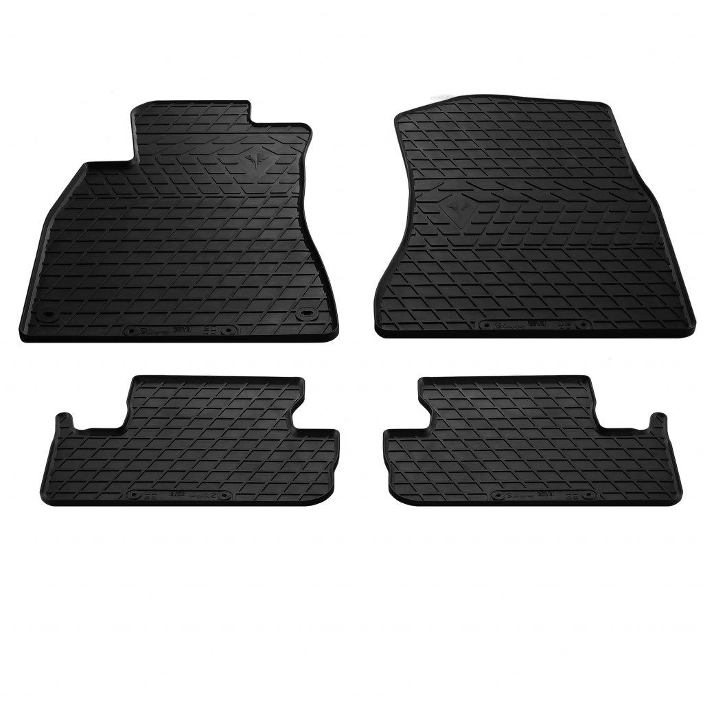 Резиновые коврики 2005-2013 Stingray для Lexus IS 2005-2013 гг. резина Черный