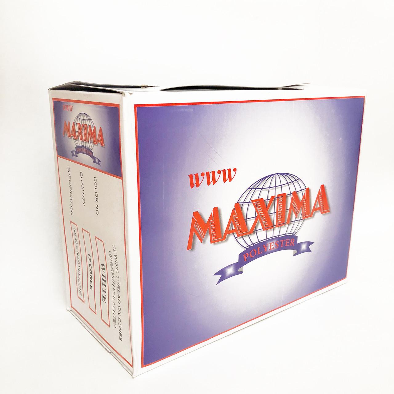 Нитки швейні Maxima 40/2 Помаранчевий (550N) - фото 3 Нитки швейні Maxima 40/2 Помаранчевий (550N) - фото 3