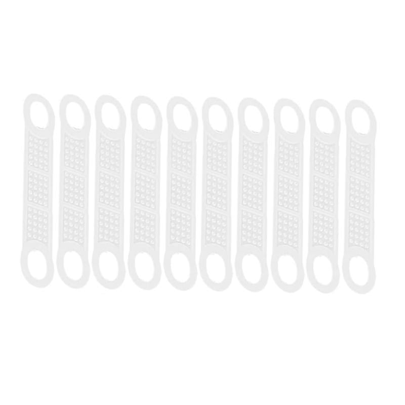 Накладки антискользящие для плечиков 10 шт. Прозрачный
