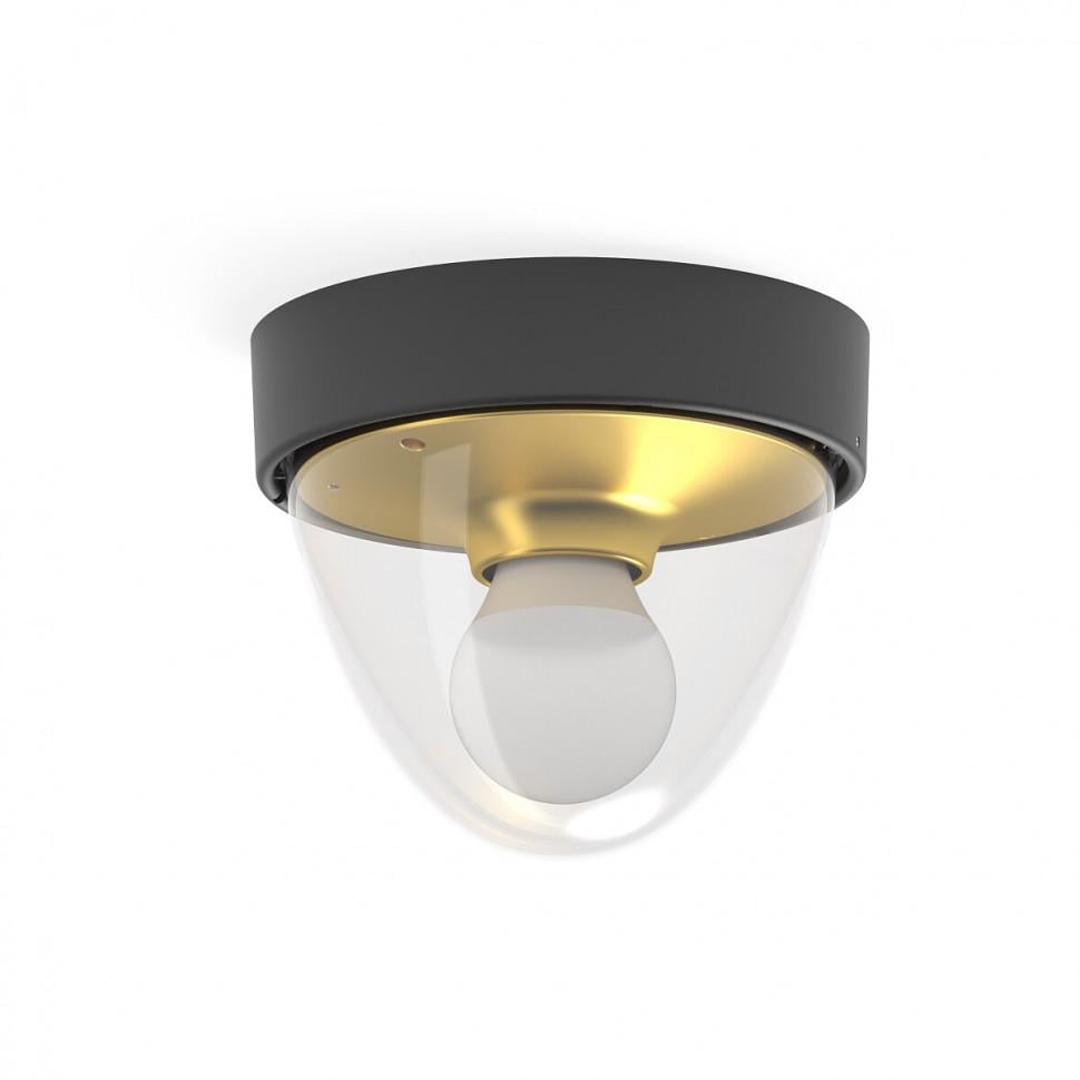 Светильник уличный потолочный Nowodvorski 7976 Nook Black/Gold