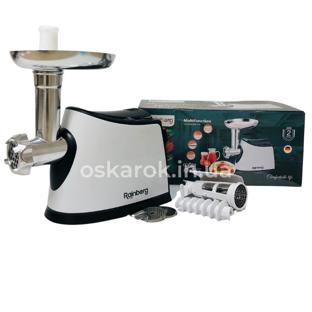 М'ясорубка електрична для томатного соку Rainberg RB-674 3000W (2587940746) - фото 9 М'ясорубка електрична для томатного соку Rainberg RB-674 3000W (2587940746) - фото 9