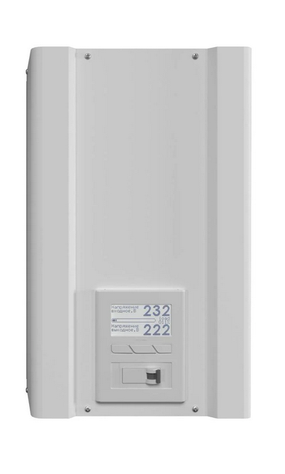 Стабилизатор напряжения однофазный Елєкс Ампер У 9-1/63 v2.1 14 кВт 63 А с LCD-дисплеем