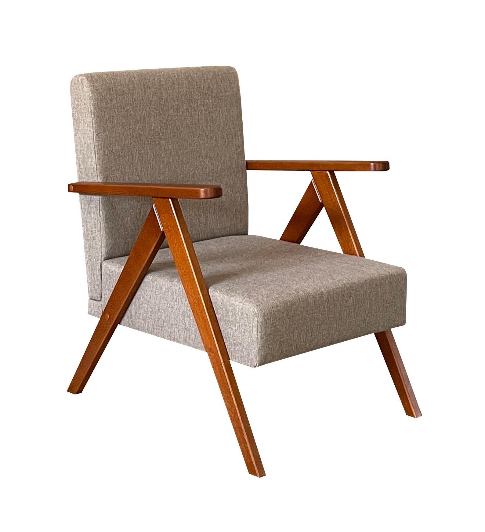 Кресло мягкое Скиф Шарлот кальвадос Ланарк беж (18551233)