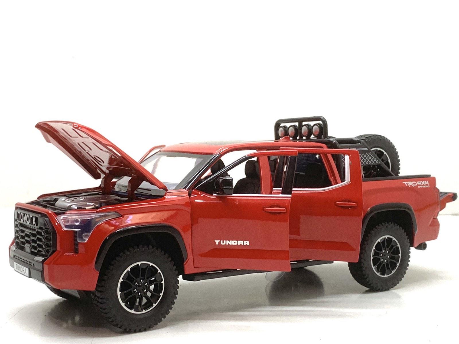 Машина інерційна АвтоСвіт Toyota Tundra відчиняються двері/капот/багажник 21 см Червоний (AP-2011) - фото 5