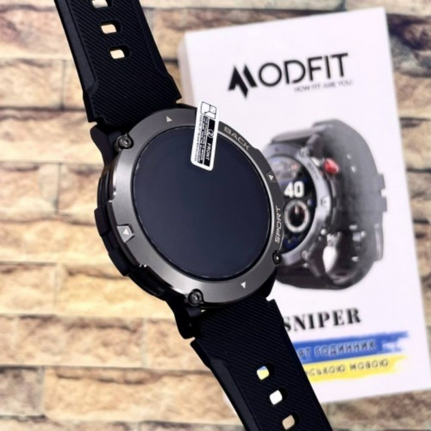 Смарт-годинник Modfit Sniper All Black (1077-0216) - фото 7