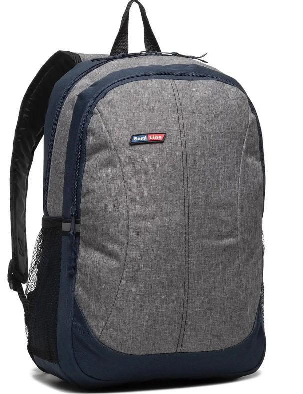 Городской рюкзак SEMI LINE J4499-7 21 Grey/Navy (DAS302580)