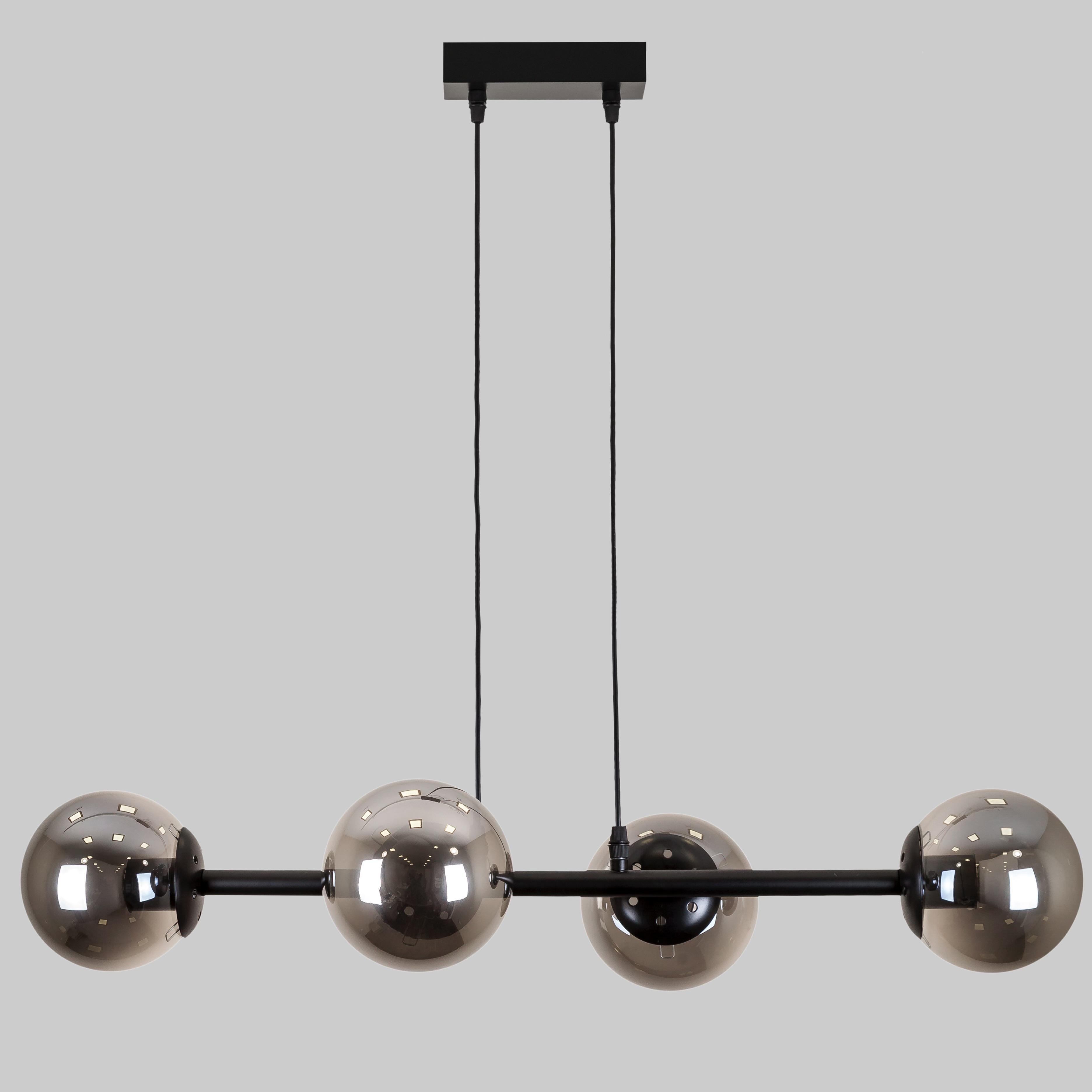 Люстра подвесная современная Modern Luxe (52-9909-4 BK+BK)