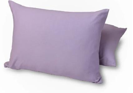 Набор наволочек трикотаж LH Jersey Premium 50х70 2 шт. Сливовой