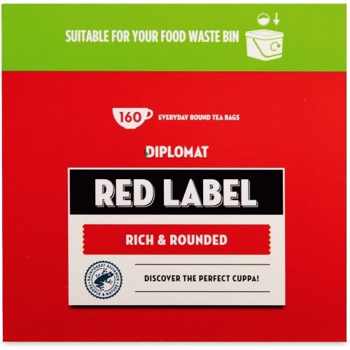 Чай чорний в пакетиках Diplomat Red Label 160 шт. (13350882)