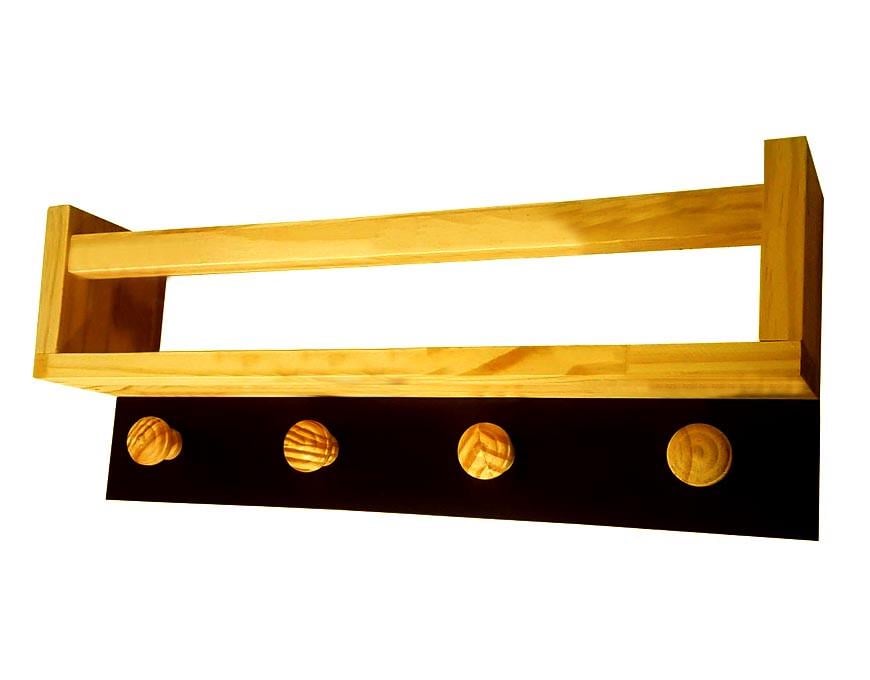 Вішалка для сумок з дерева Комуналь Каррі/Венге (ВСУ-00240312) Вішалка для сумок з дерева Комуналь Каррі/Венге (ВСУ-00240312)