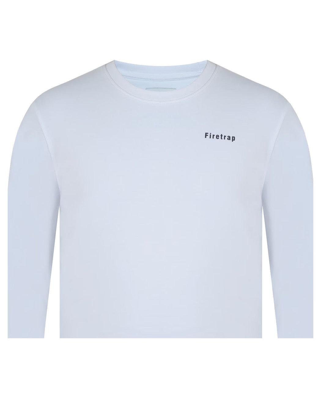 Футболка чоловіча Firetrap 58800101 з довгим рукавом XL Білий (2588001014304) - фото 2