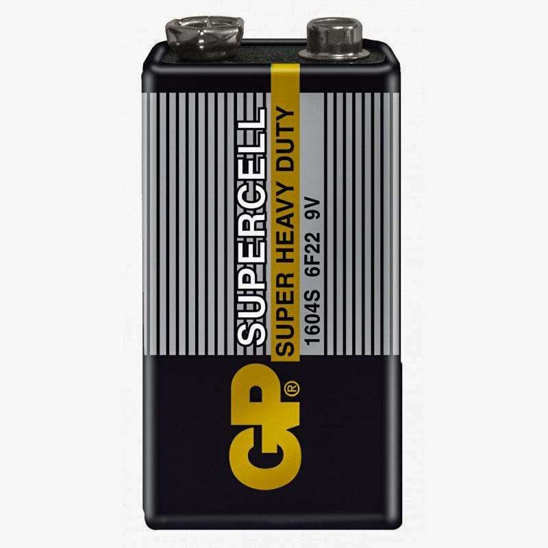 Батарейка GP крона SUPER HEAVY DUTY 9V 6F22 (2197649377)