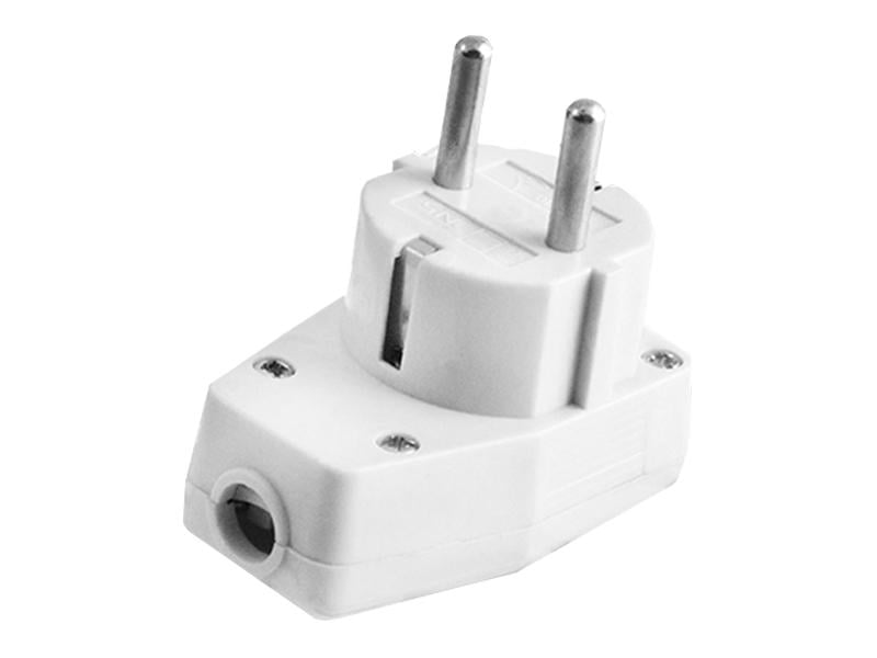 Вилка штепсельна з заземленням і вимикачем 10/16А (2427)