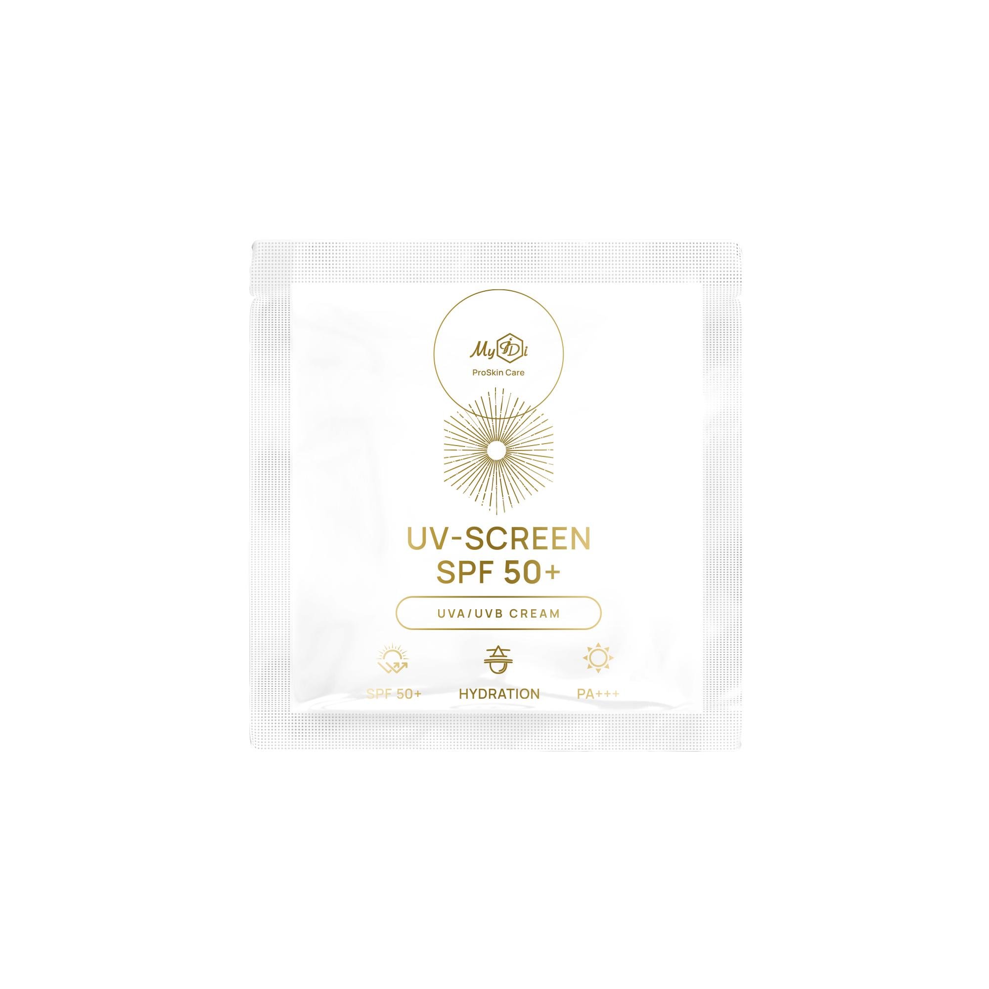 Крем солнцезащитный MyIDi UV-screen cream SPF 50+ 3 мл (4820267230226) - фото 1