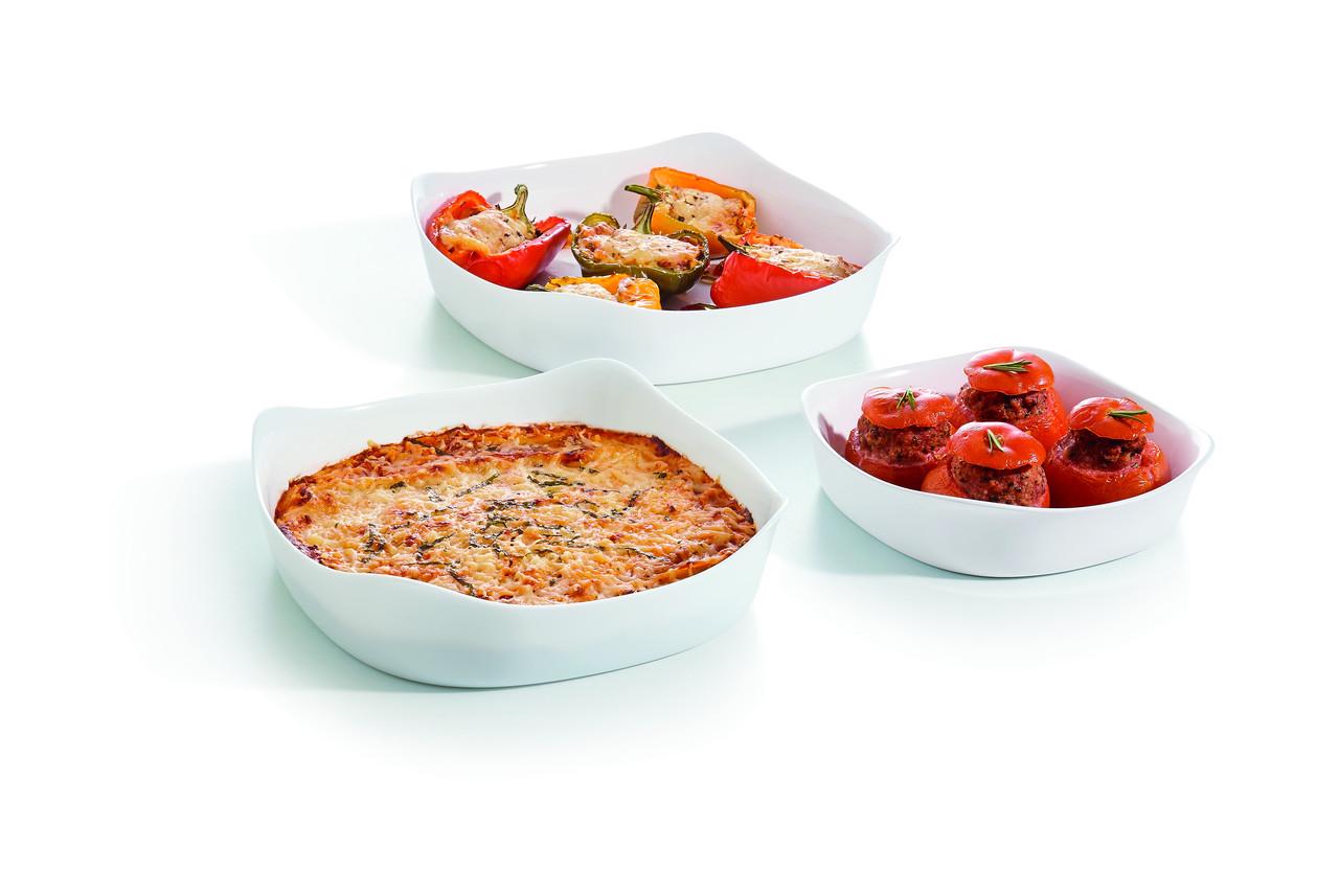 Форма для запікання квадратна Luminarc Smart Cuisine Carine 29х29 см (P2616) - фото 6 Форма для запікання квадратна Luminarc Smart Cuisine Carine 29х29 см (P2616) - фото 6