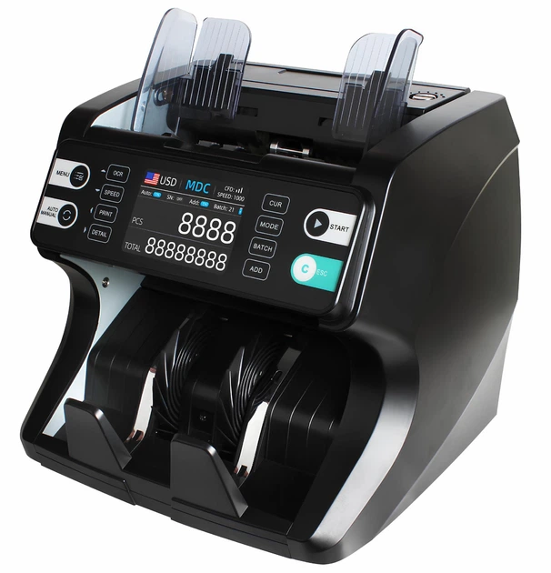 Счетчик банкнот NATIVE NV-3110 с ато стартом с функцией детекции купюр (34997652)