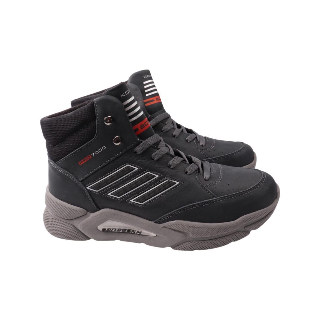 Ботинки мужские Konors из кожи р. 45 Синий (607-22ZHS)