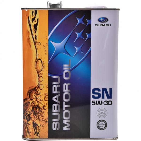Масло моторное Subaru Motor Oil 5W-30 4 л (729)